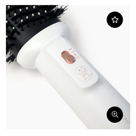 NIB- Hauteness- Premium Blowout Brush- Pearlescent White- Ceramic - Picture 7 of 17